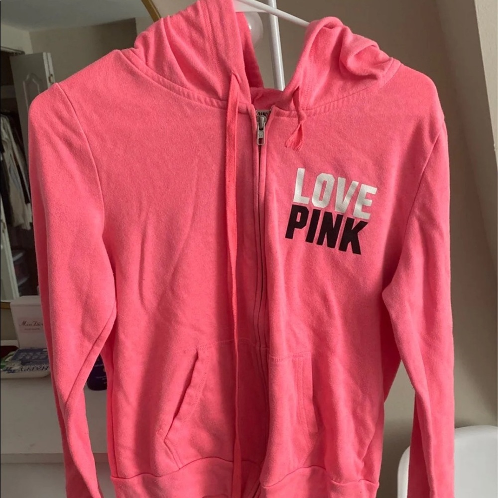 PINK zip up